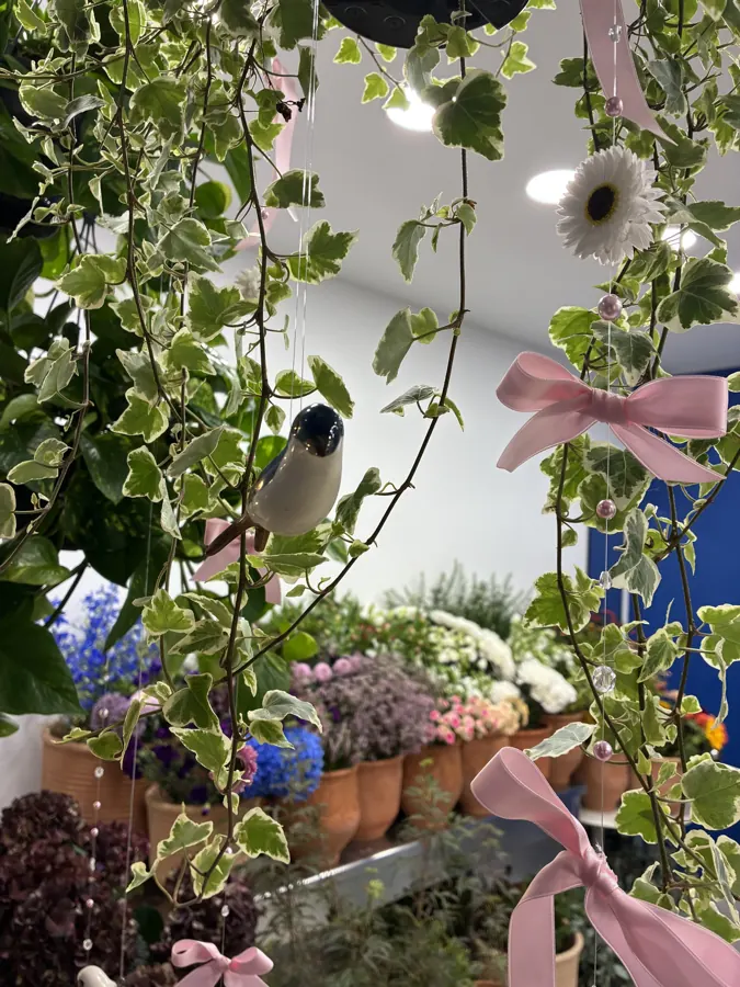 Arrangement végétal vert naturel - Plantes et feuillages Fleurs de Nila