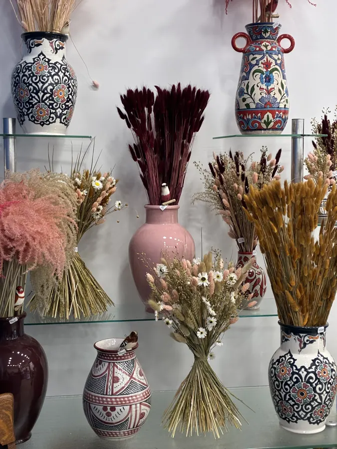 Bouquet de fleurs séchées naturelles - Décoration durable