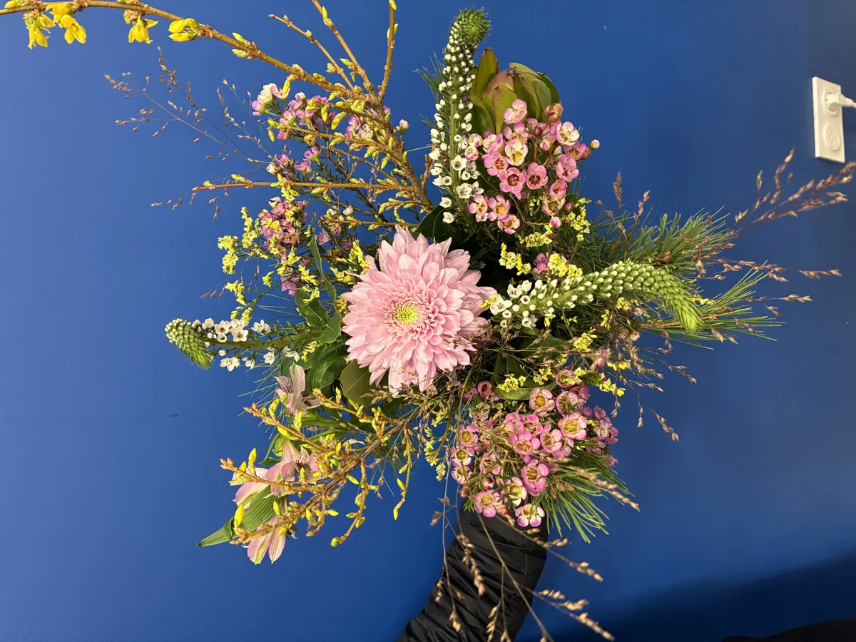 Composition florale esthétique